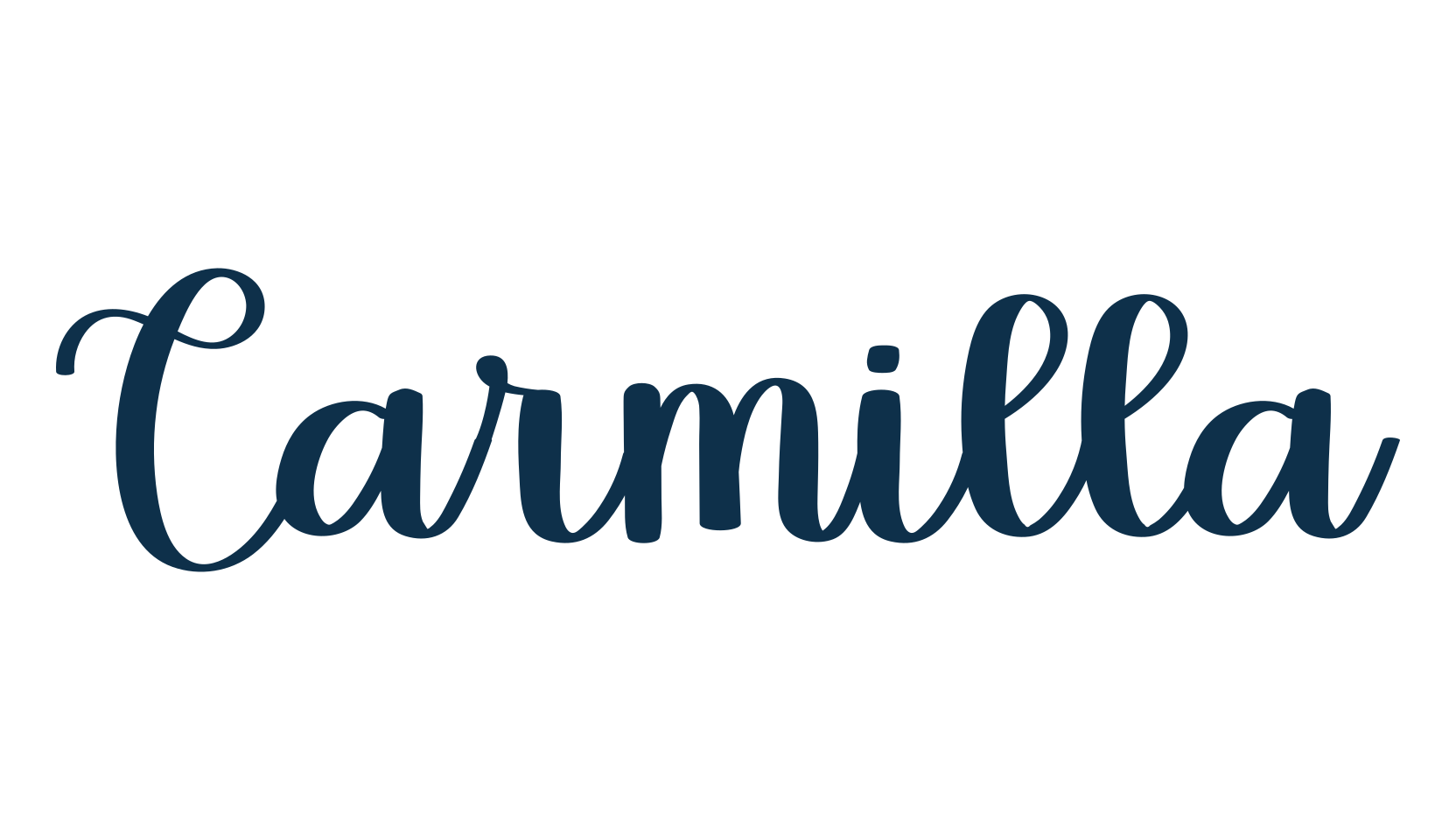 Carmilla (carmilla-3), fancy decorative font preview
