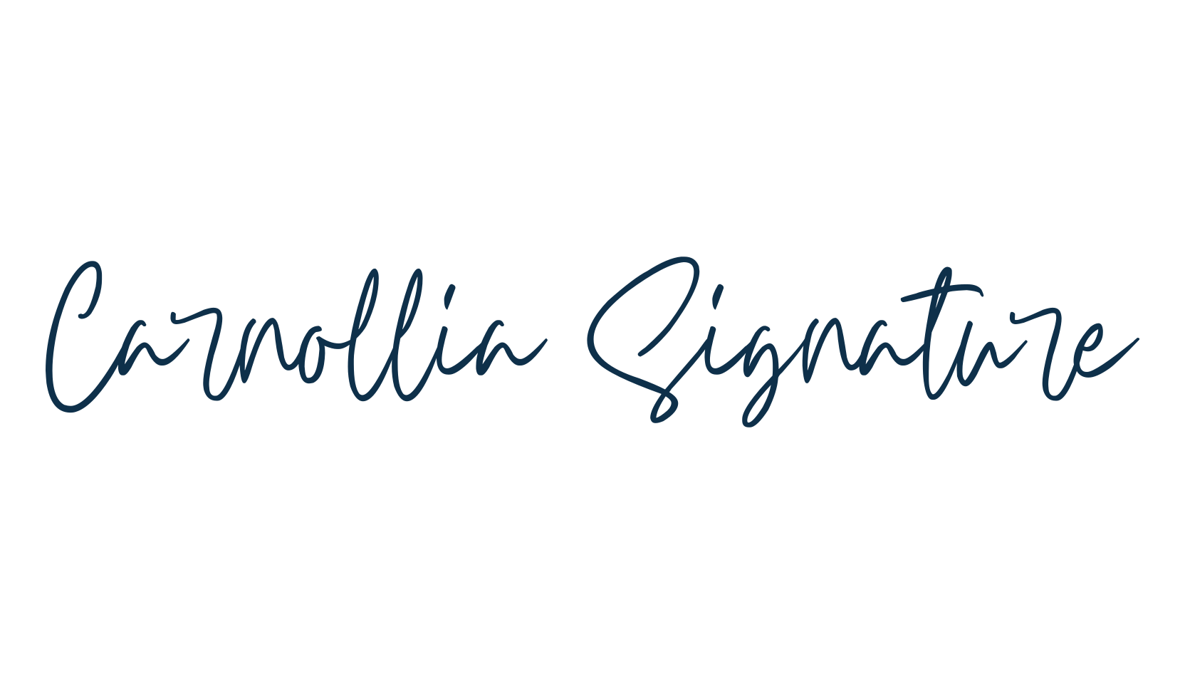 Carnollia Signature, script handwritten fancy decorative calligraphy font preview