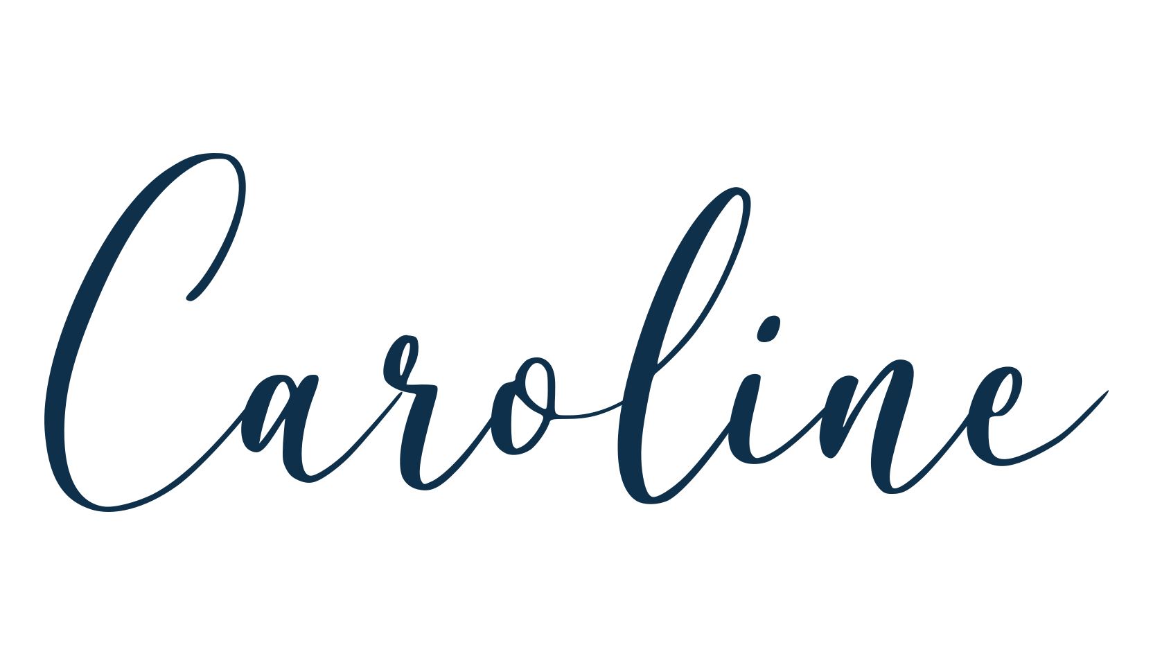 Caroline (caroline-2), script calligraphy fancy decorative font preview