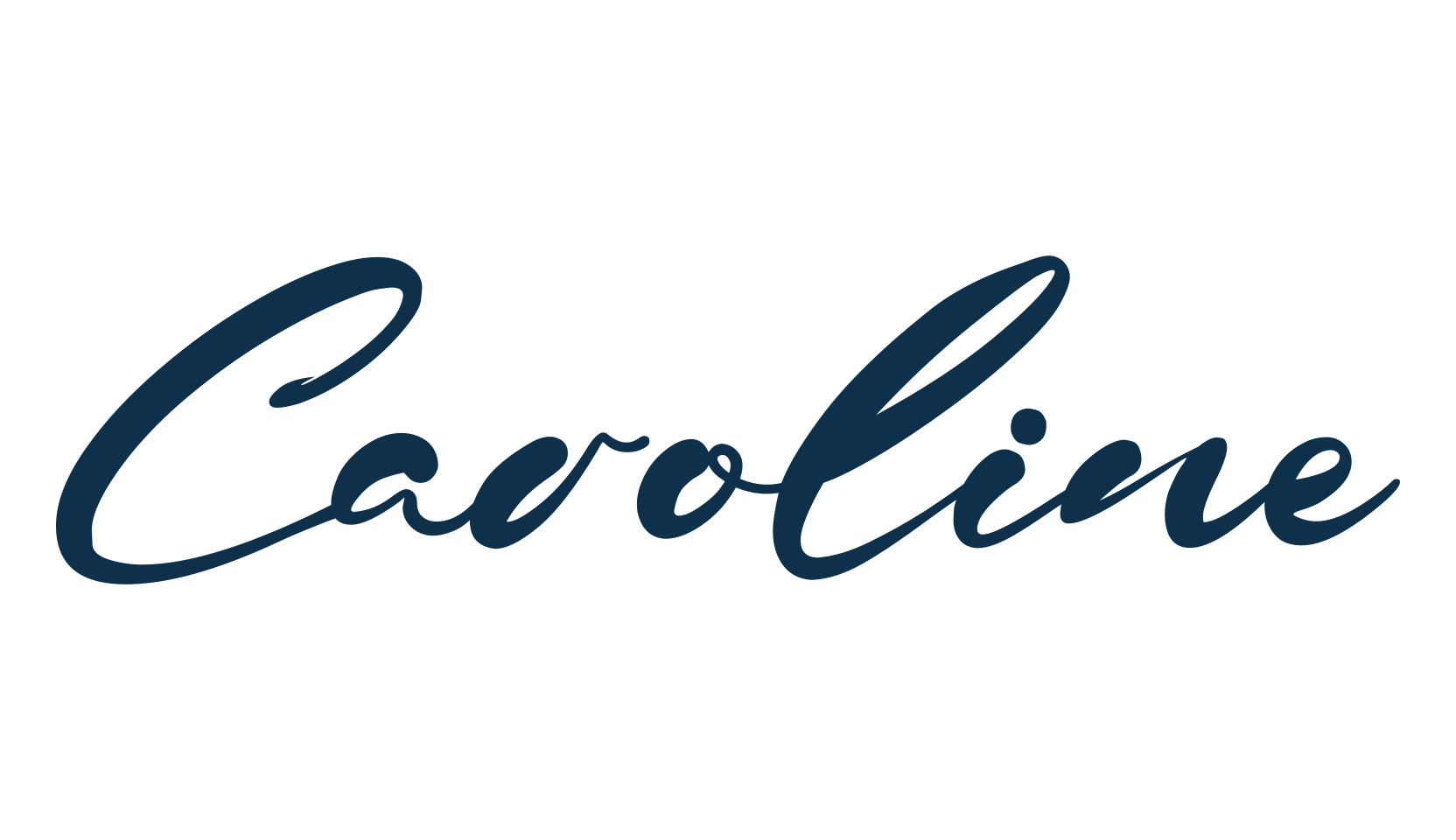 Caroline (caroline-4), display market font preview
