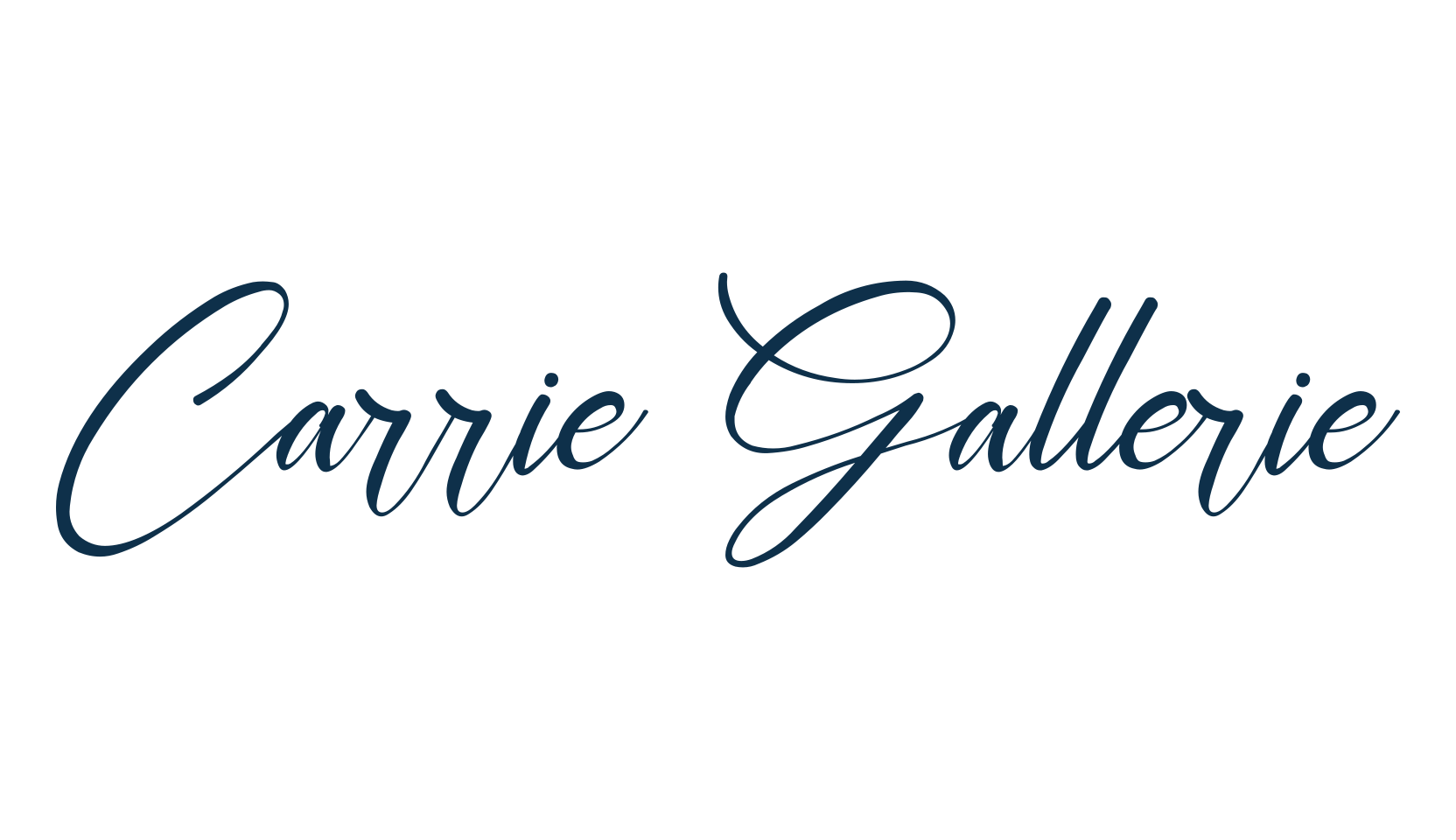 Carrie Gallerie, calligraphy font preview