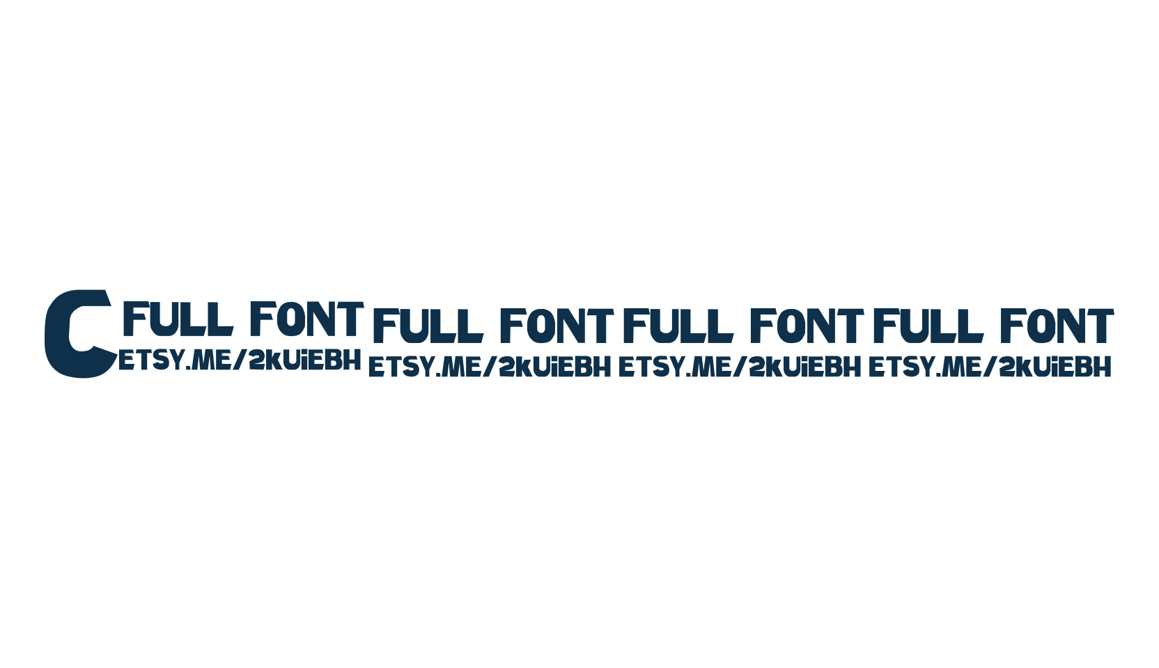 Carson (carson), fancy various basic font preview
