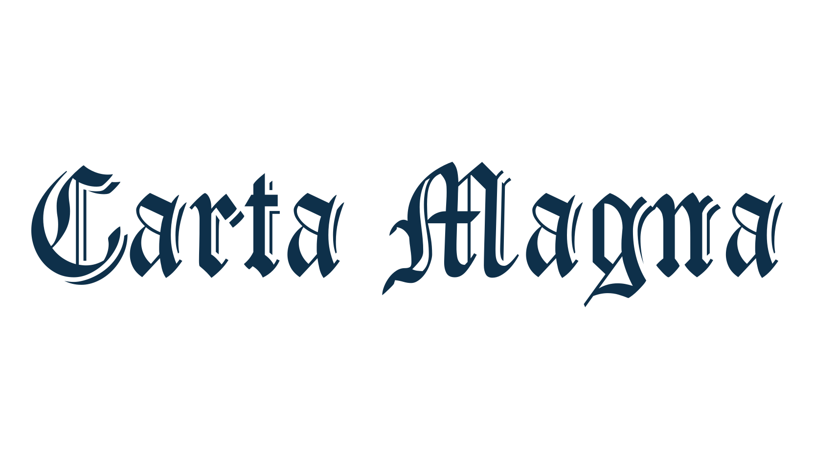 Carta Magna, medieval font preview