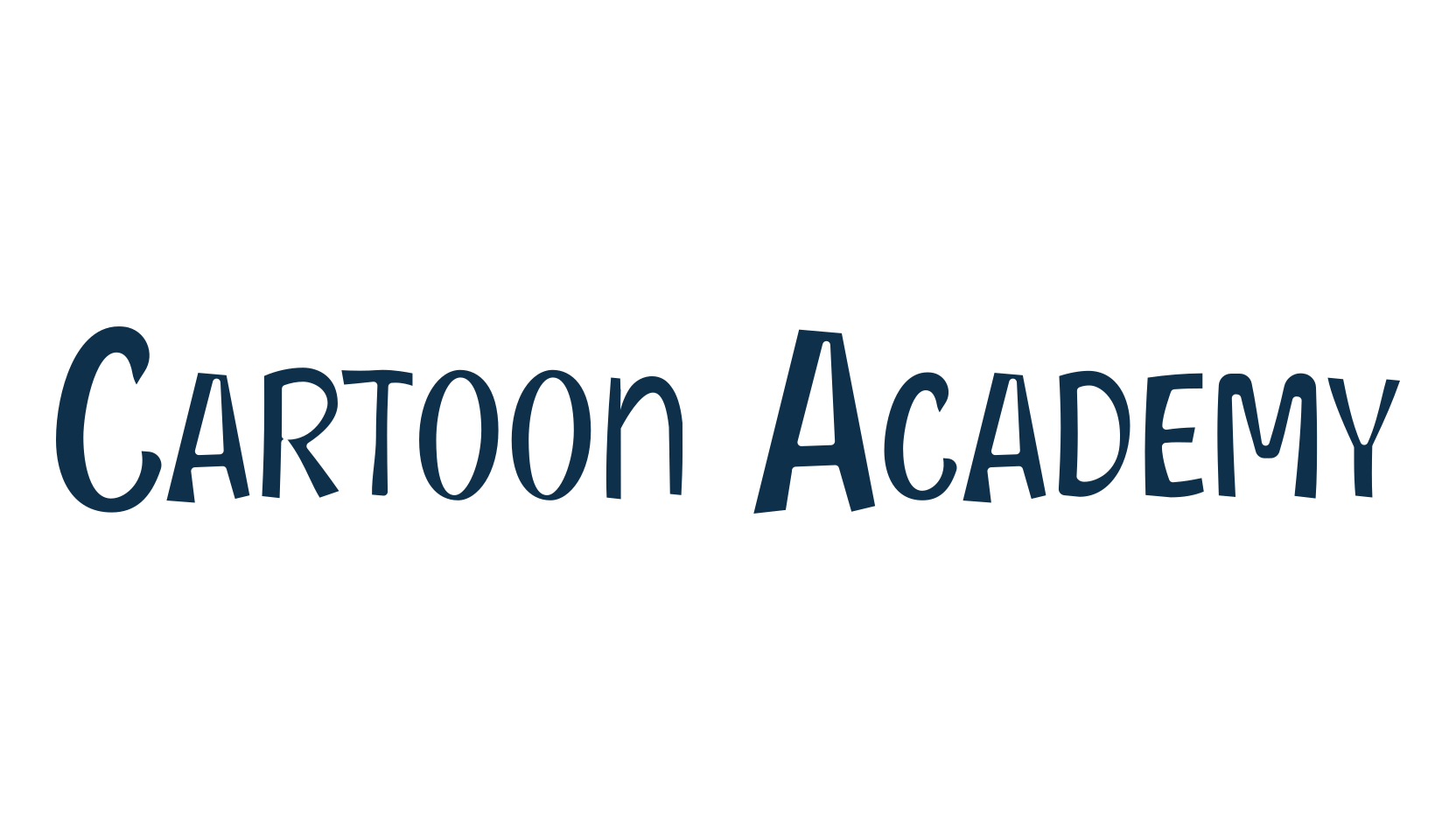 Cartoon Academy, cartoon font preview