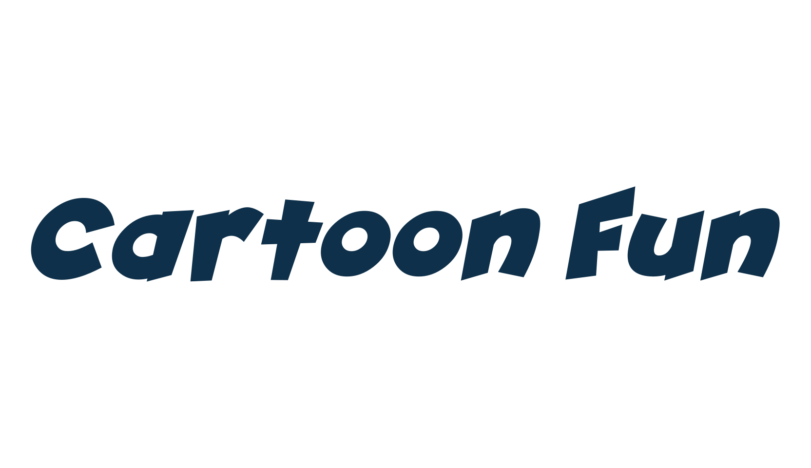 Cartoon Fun, fancy cartoon decorative font preview