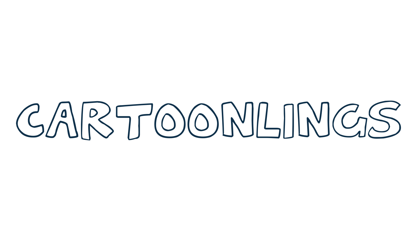 Cartoonlings, cartoon font preview