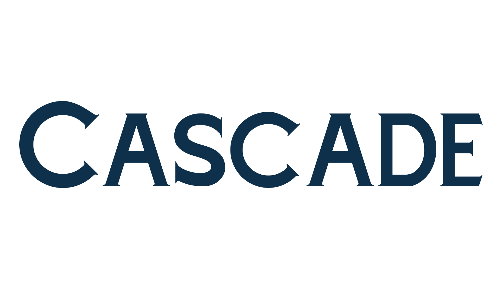 Cascade, retro font preview