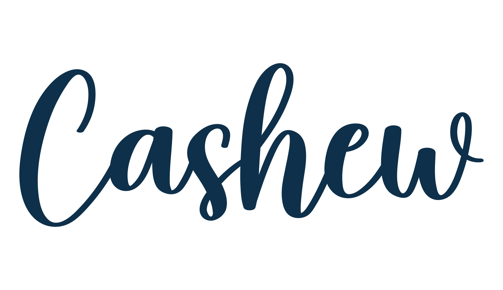 Cashew, display market font preview