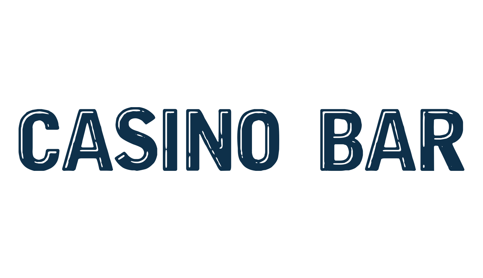 Casino Bar, retro font preview