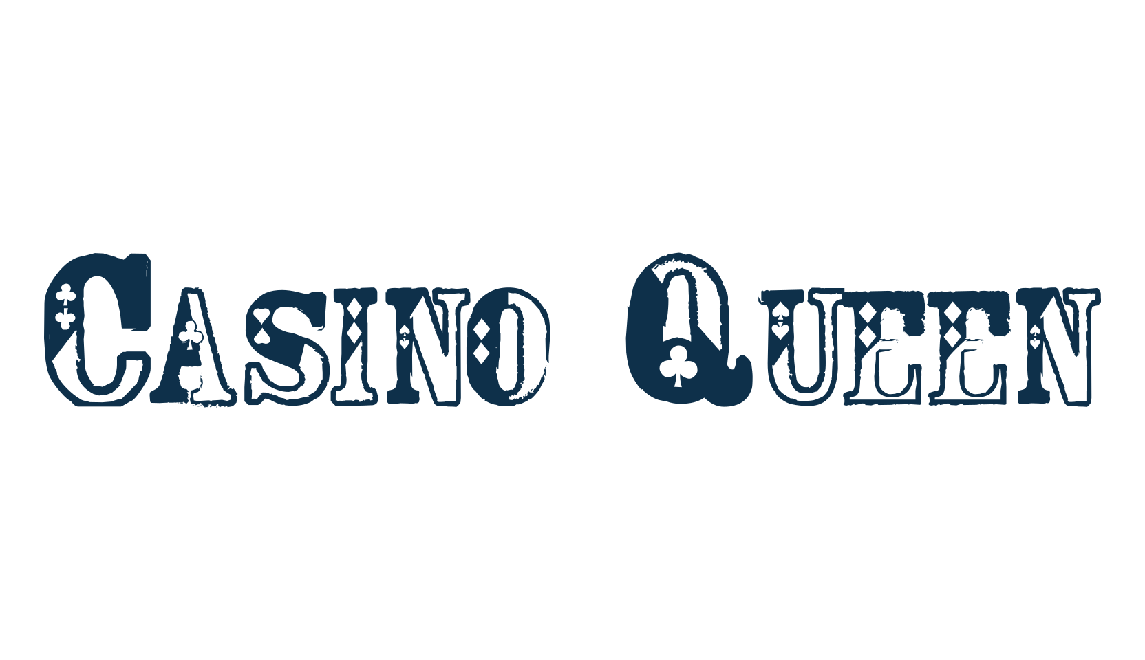 Casino Queen, fancy western decorative font preview