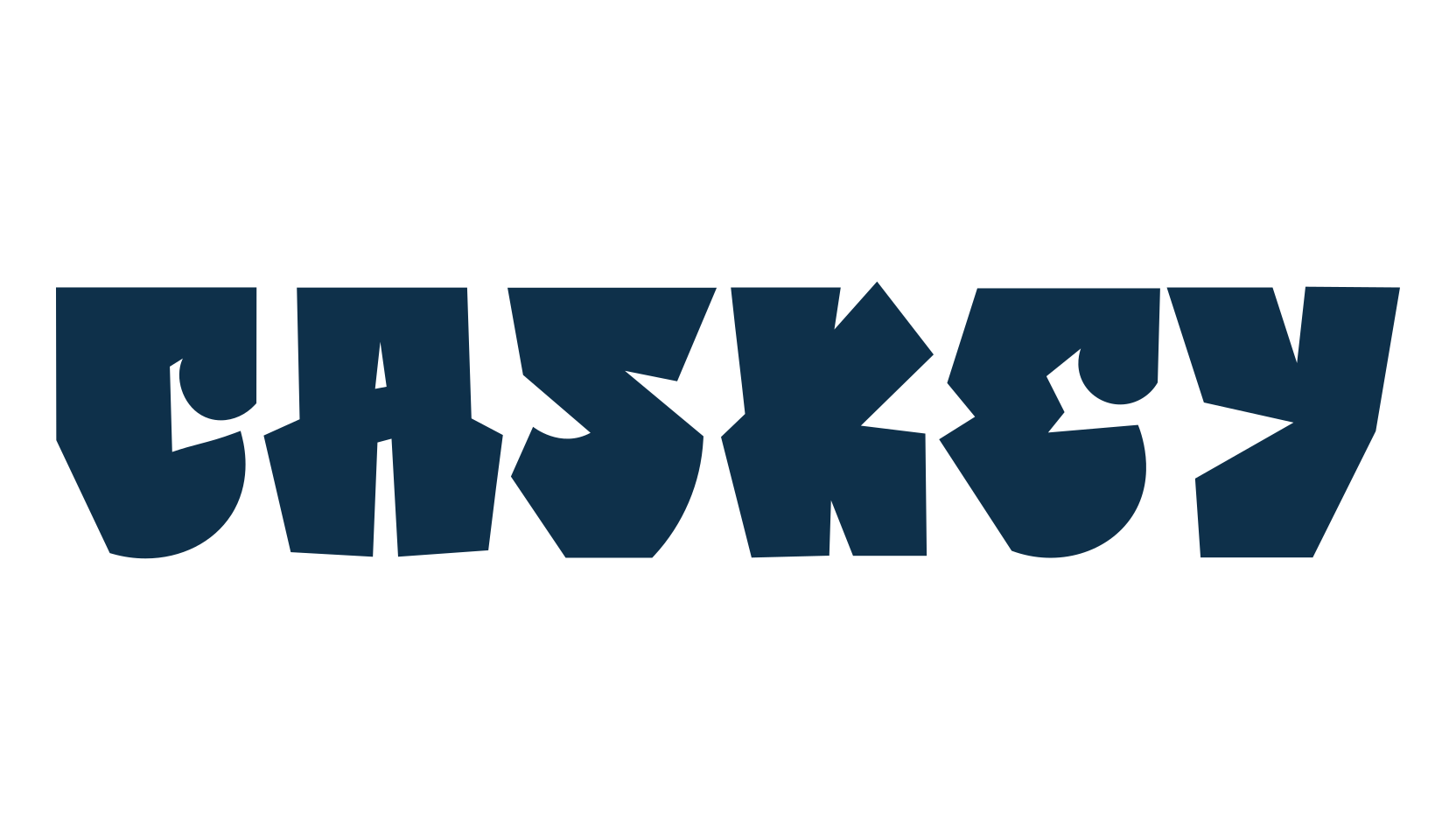 Caskey, graffiti font preview