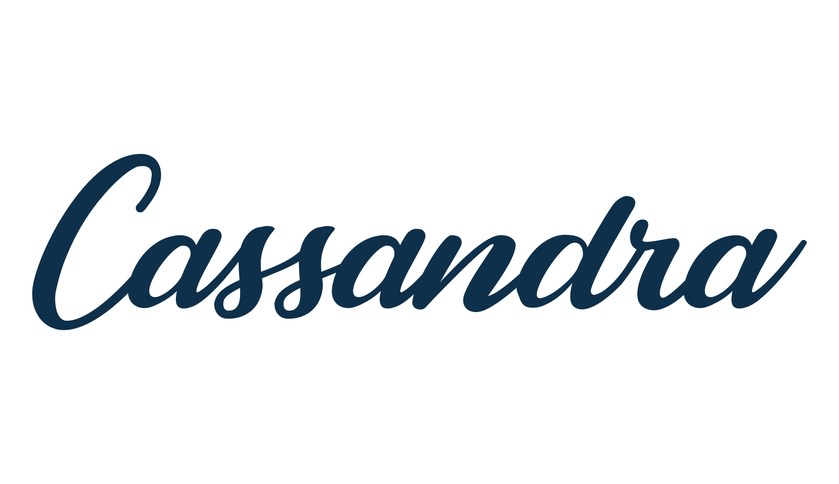 Cassandra (cassandra-2), old school font preview