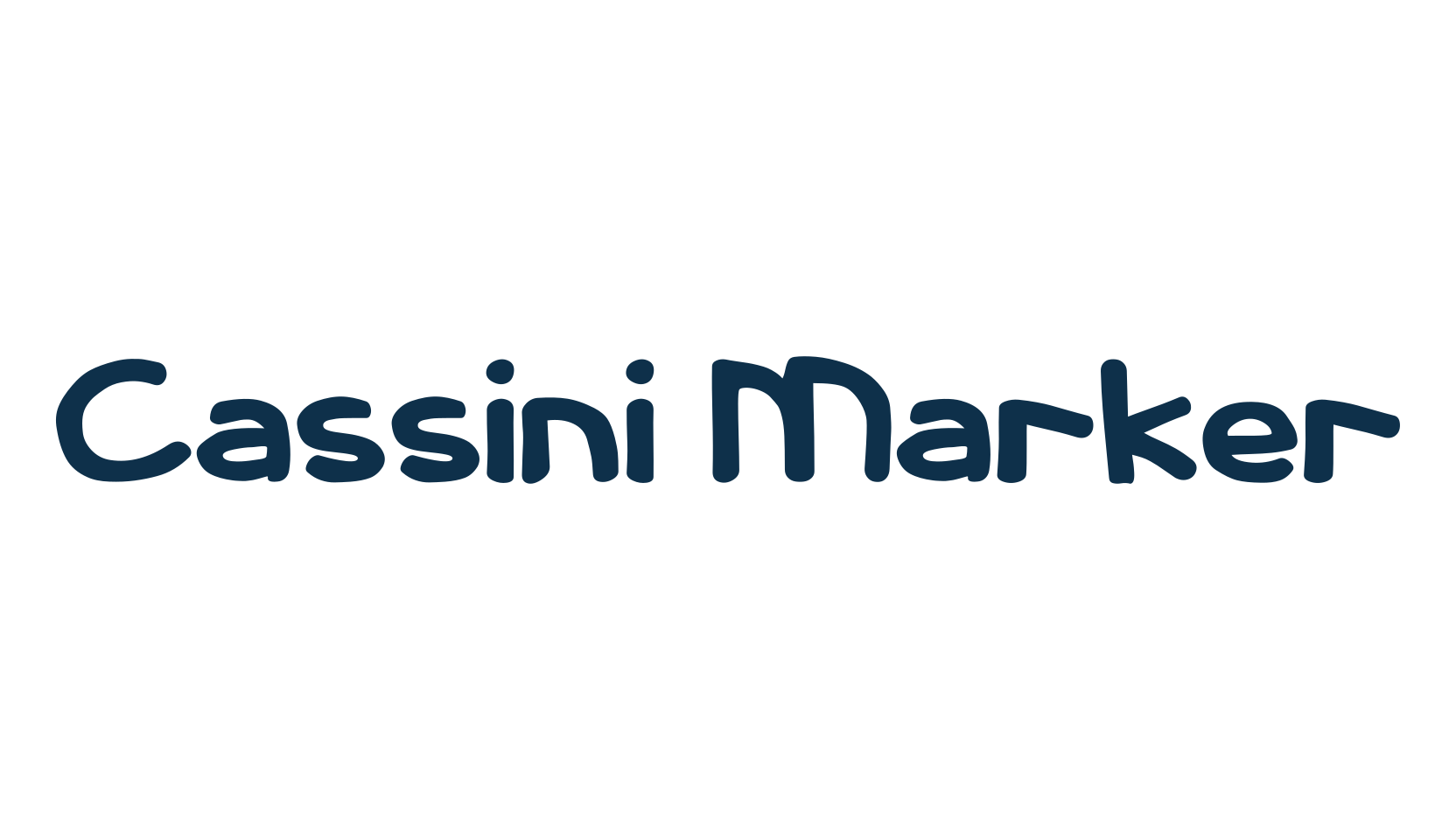 Cassini Marker, handwriting font preview