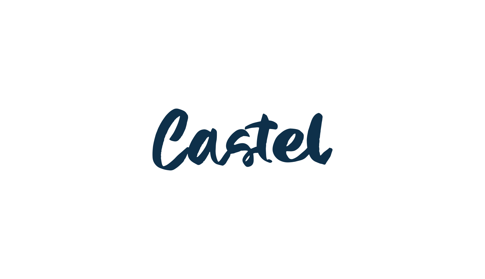 Castel, script brush fancy decorative calligraphy font preview