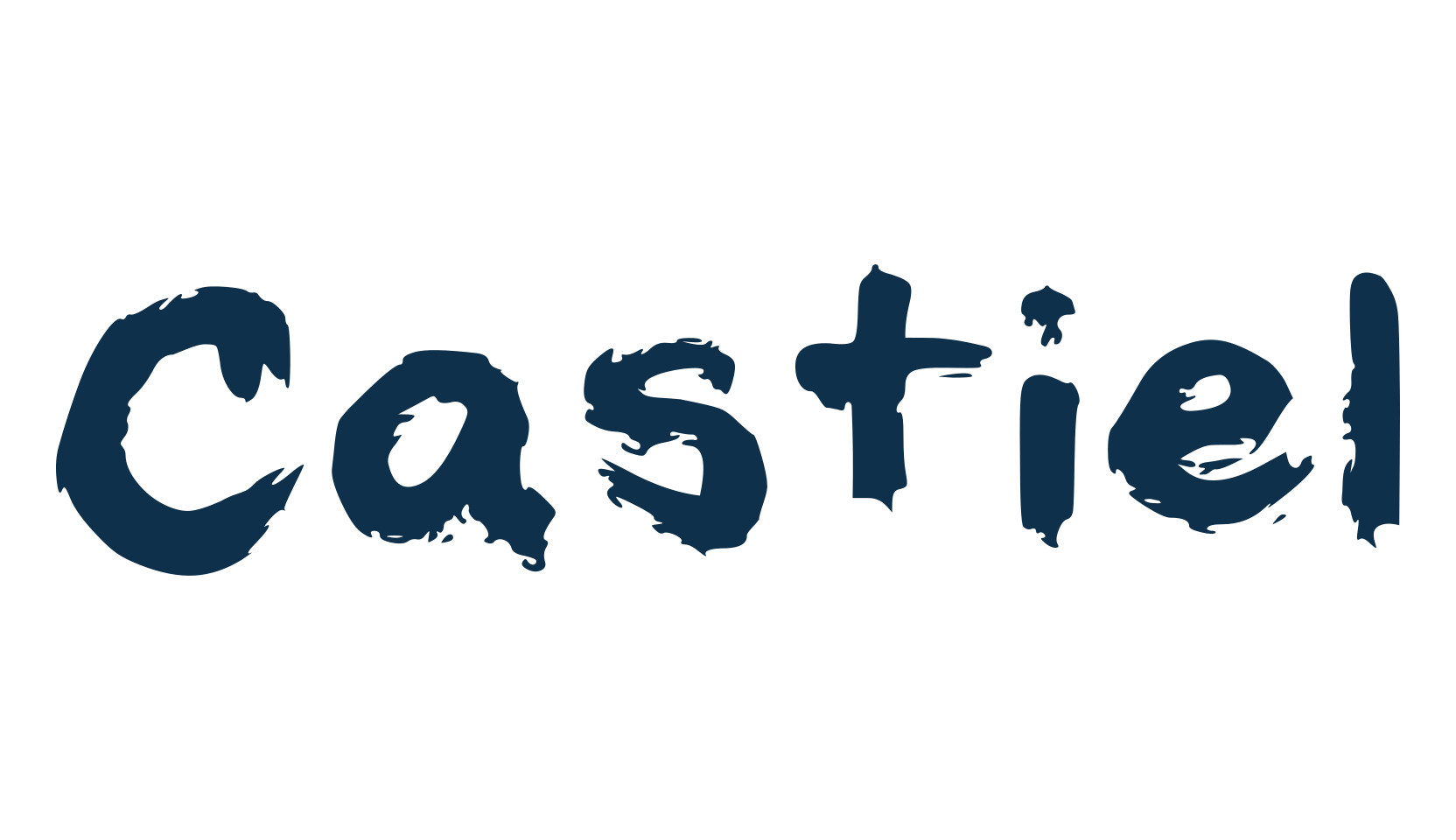Castiel, script brush fancy decorative calligraphy font preview