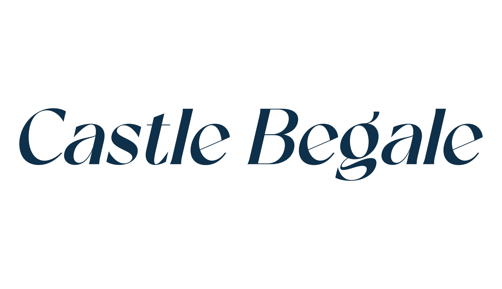 Castle Begale, various font preview