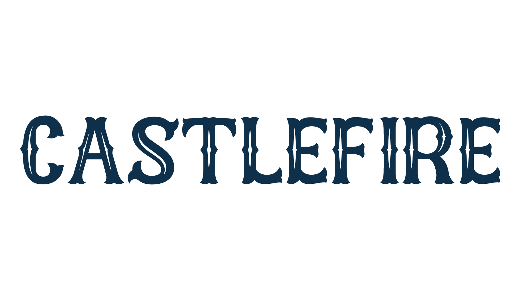 Castlefire, western font preview