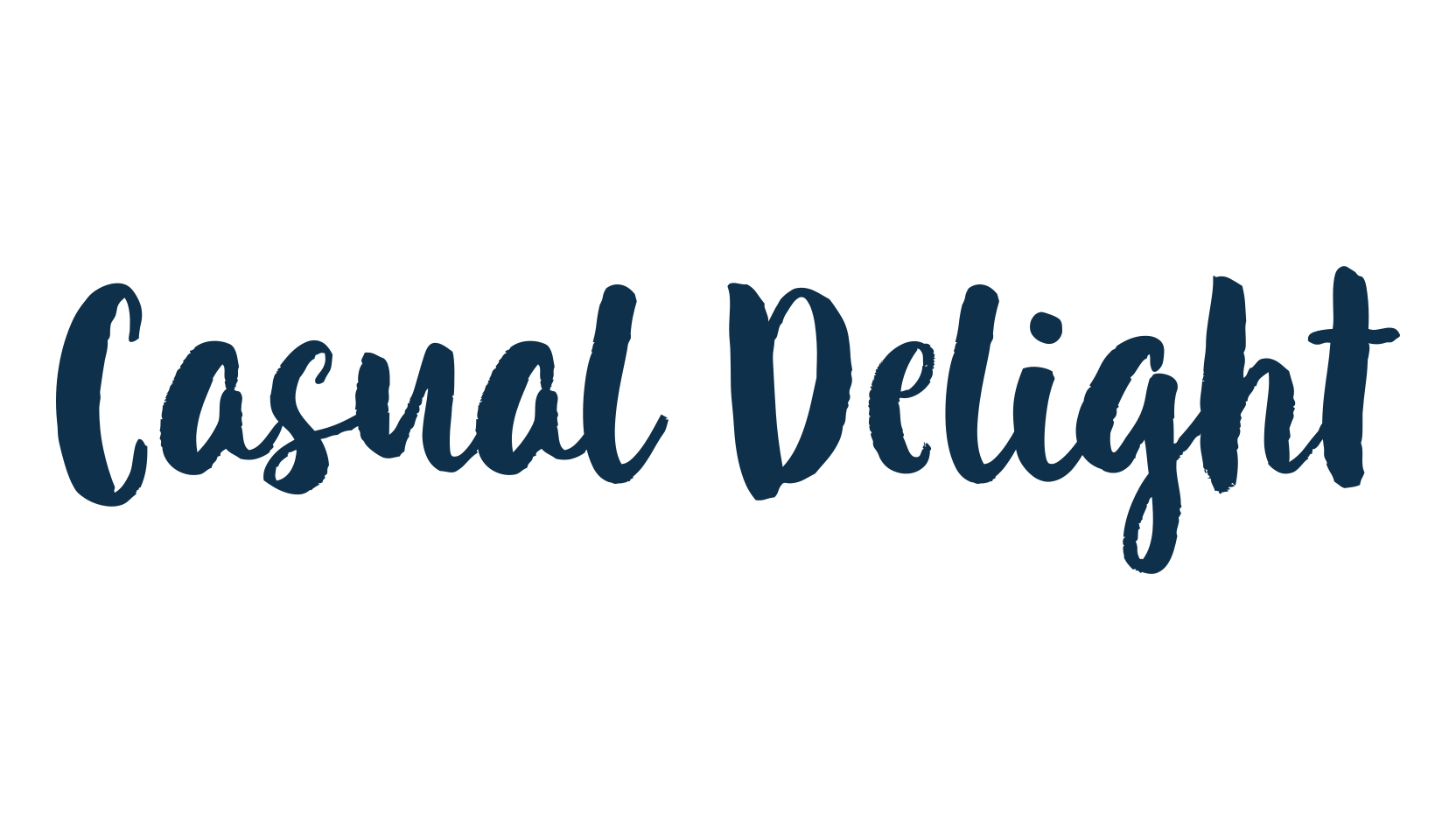 Casual Delight, fancy decorative font preview