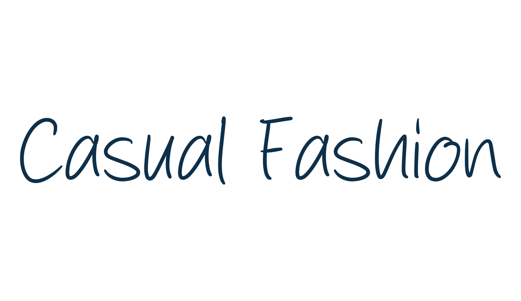 Casual Fashion, script handwritten fancy decorative calligraphy font preview