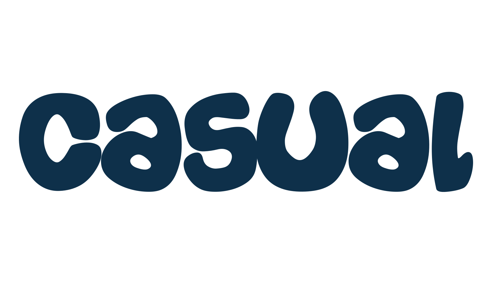 Casual, fancy cartoon decorative font preview