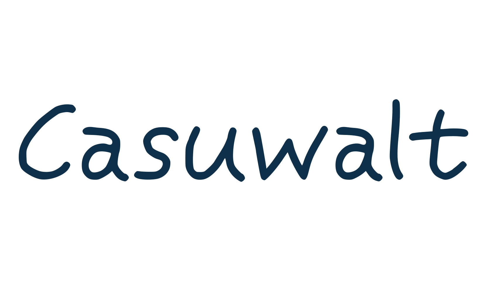 Casuwalt, script handwritten fancy decorative calligraphy font preview
