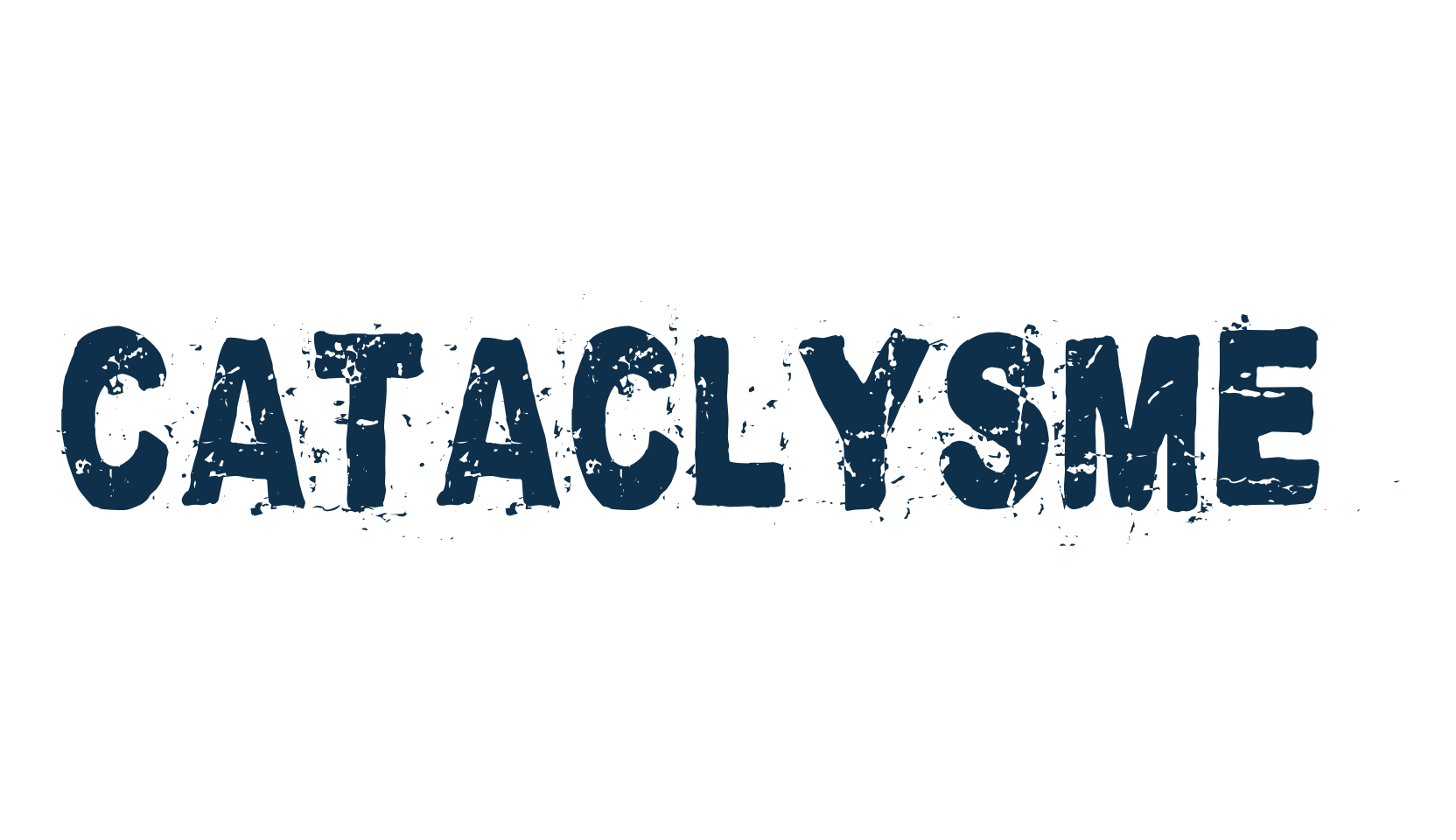 Cataclysme, fancy destroy decorative font preview