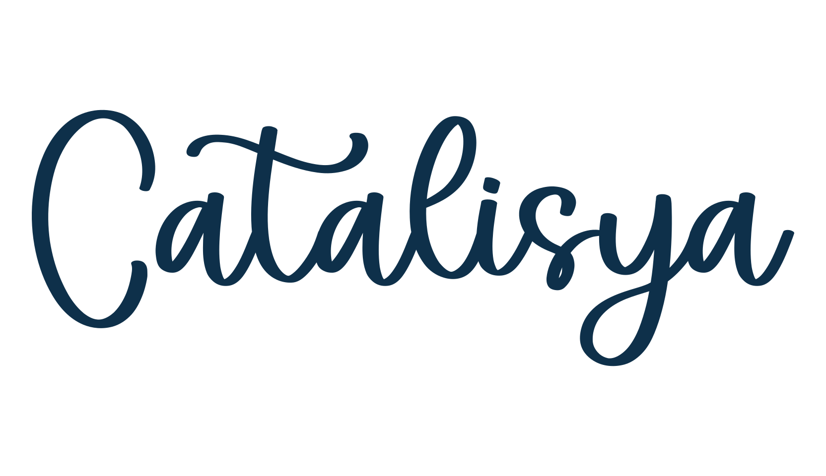 Catalisya, handwriting font preview