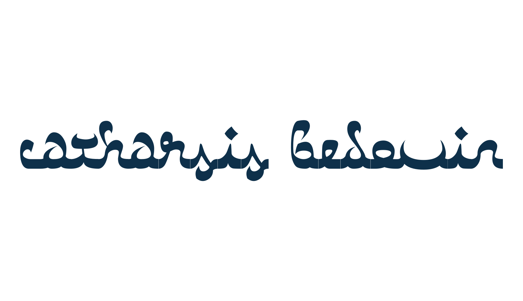 Catharsis Bedouin, foreign look arabic font preview