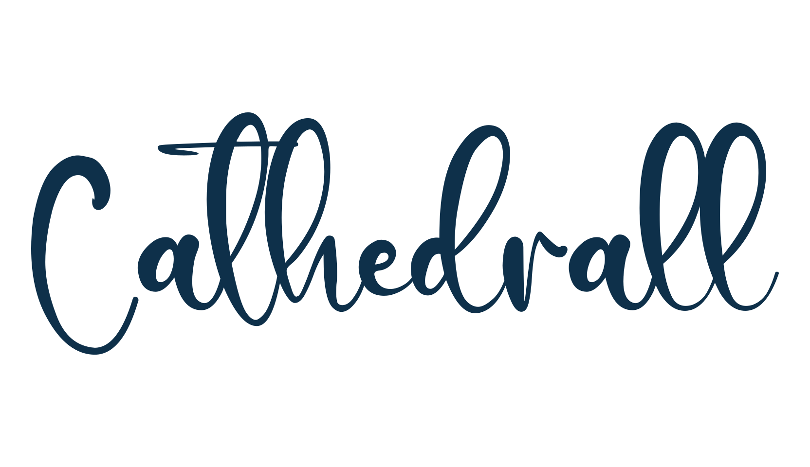 Cathedrall, display market font preview