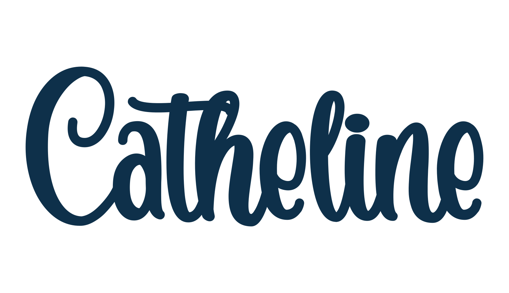 Catheline, display market font preview