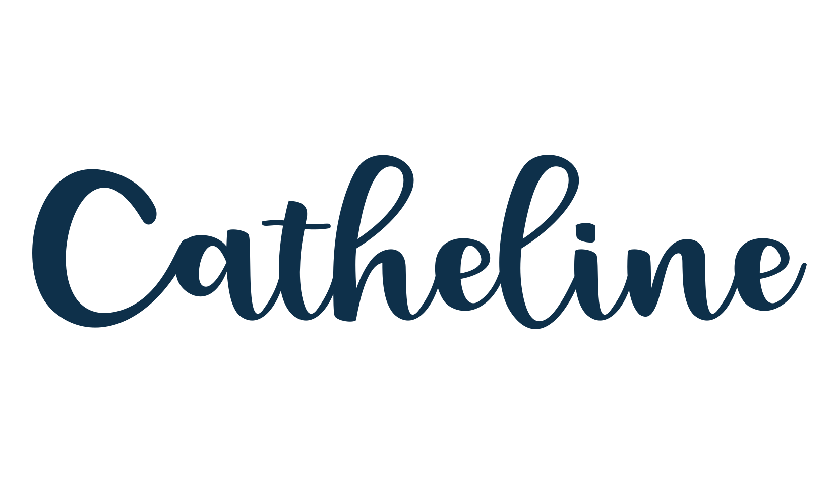 Catheline (catheline), fancy decorative font preview
