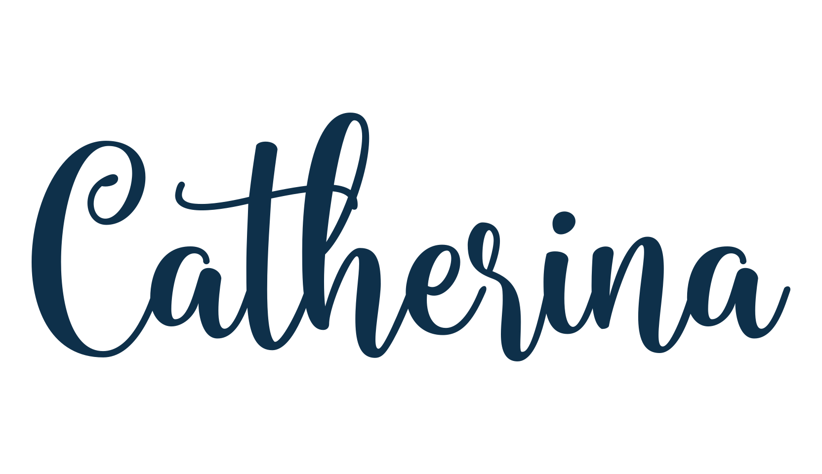 Catherina (catherina-3), script calligraphy fancy decorative font preview