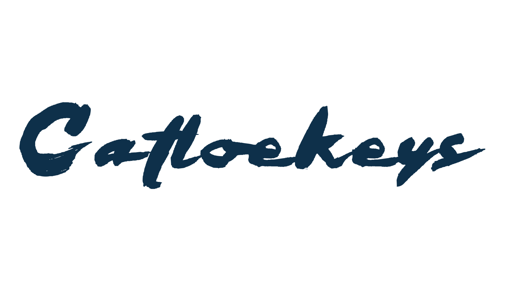 Catloekeys, script trash fancy decorative calligraphy font preview