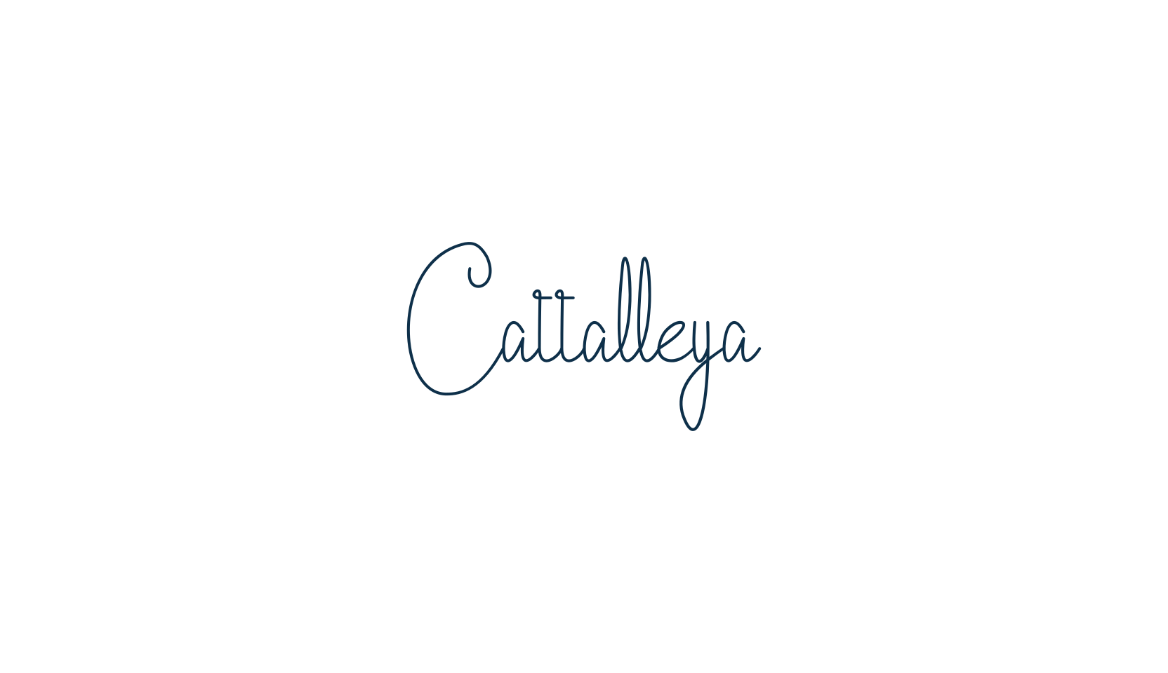 Cattalleya, script handwritten fancy decorative calligraphy font preview