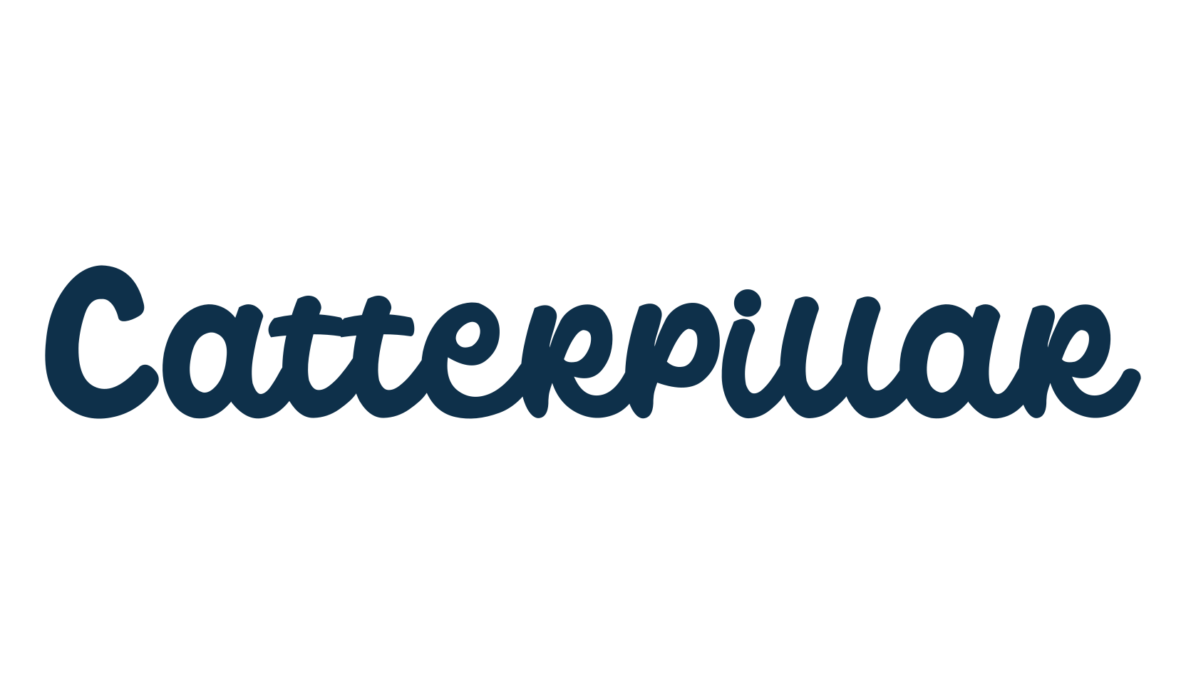 Catterpillar, various font preview