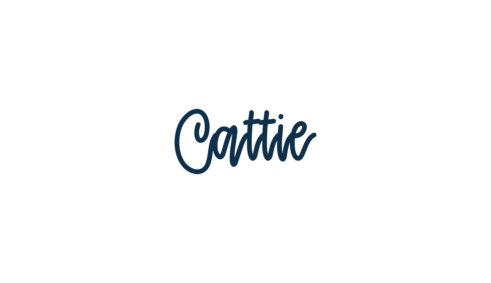 Cattie (cattie), script handwritten fancy decorative calligraphy font preview