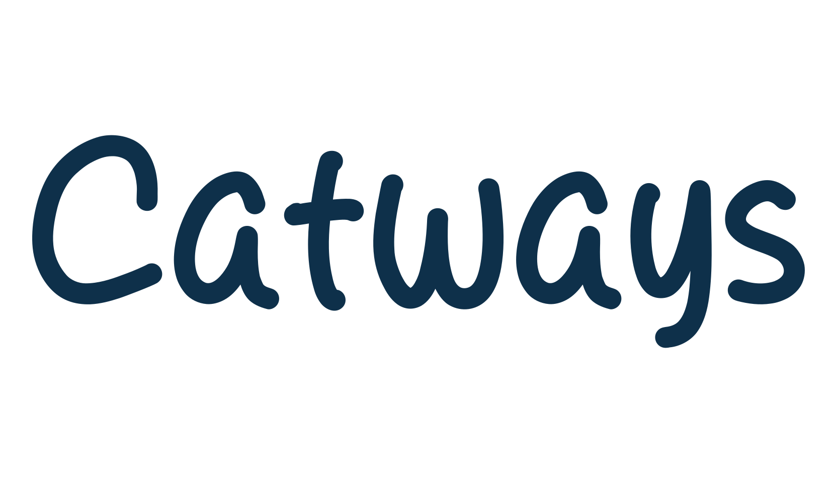 Catways, script handwritten fancy decorative calligraphy font preview