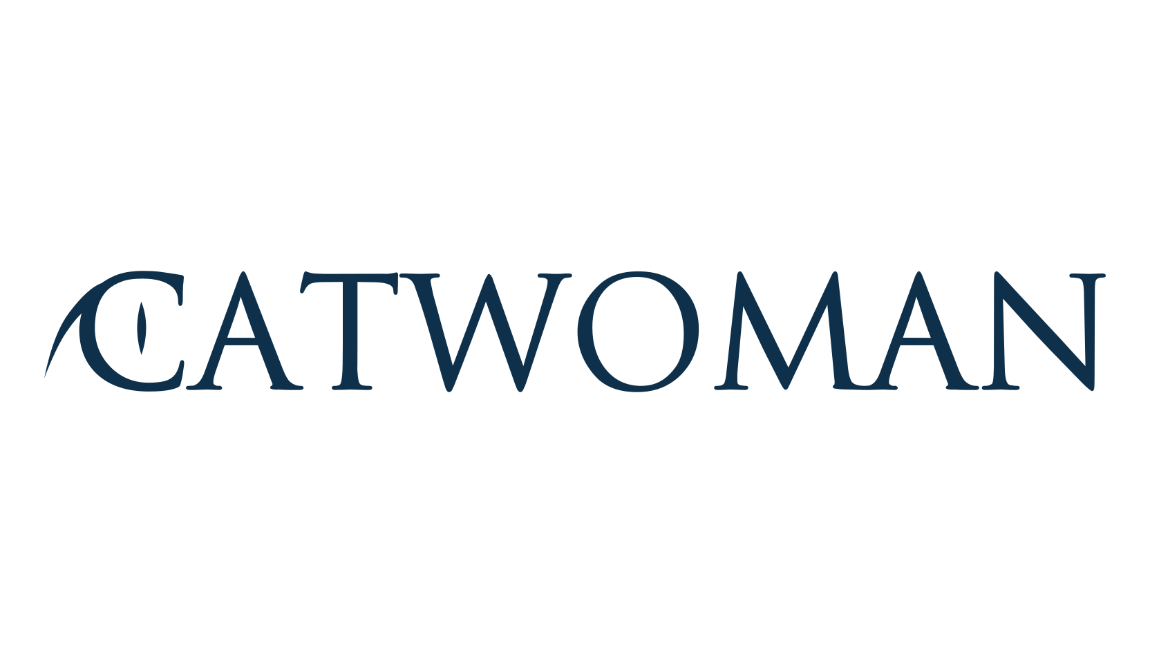 Catwoman, fancy various decorative font preview