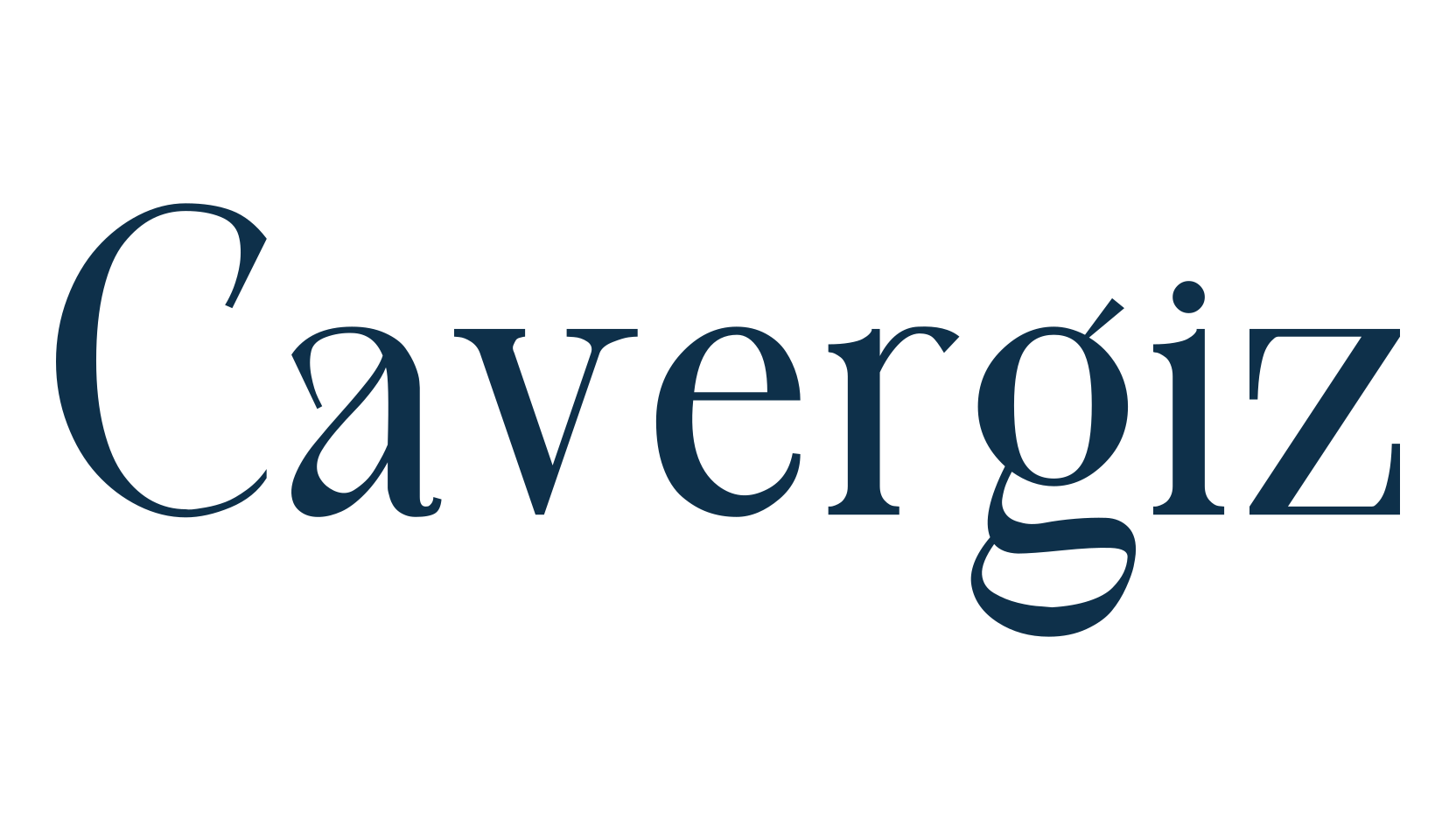 Cavergiz, serif font preview