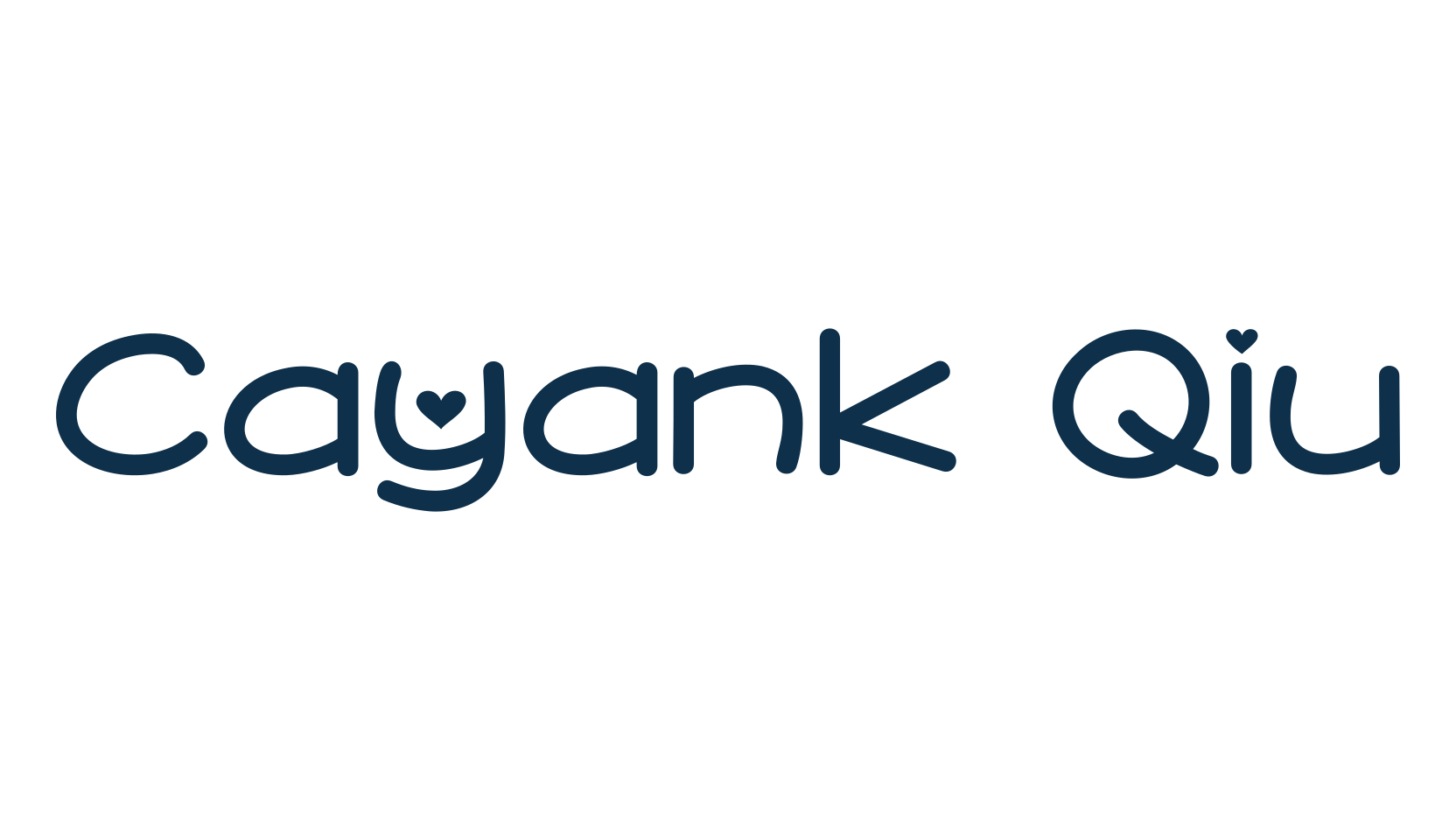 Cayank Qiu, cartoon font preview