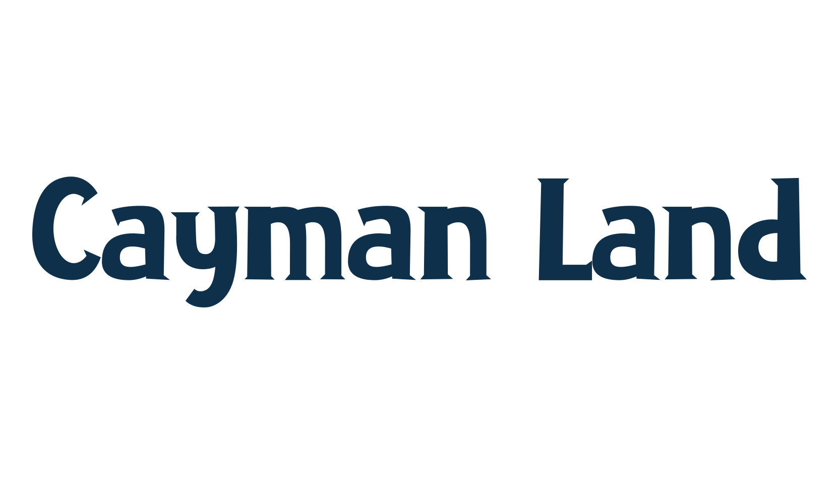 Cayman Land, fancy cartoon decorative font preview