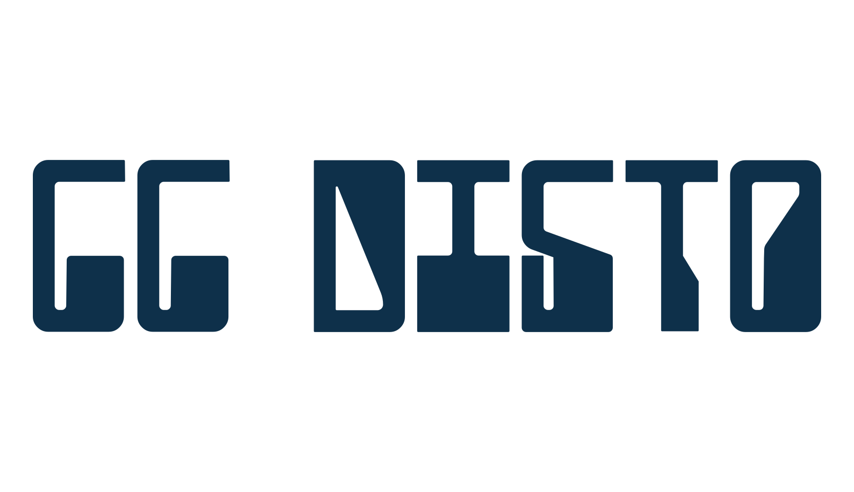 CC Disto, techno sci-fi font preview