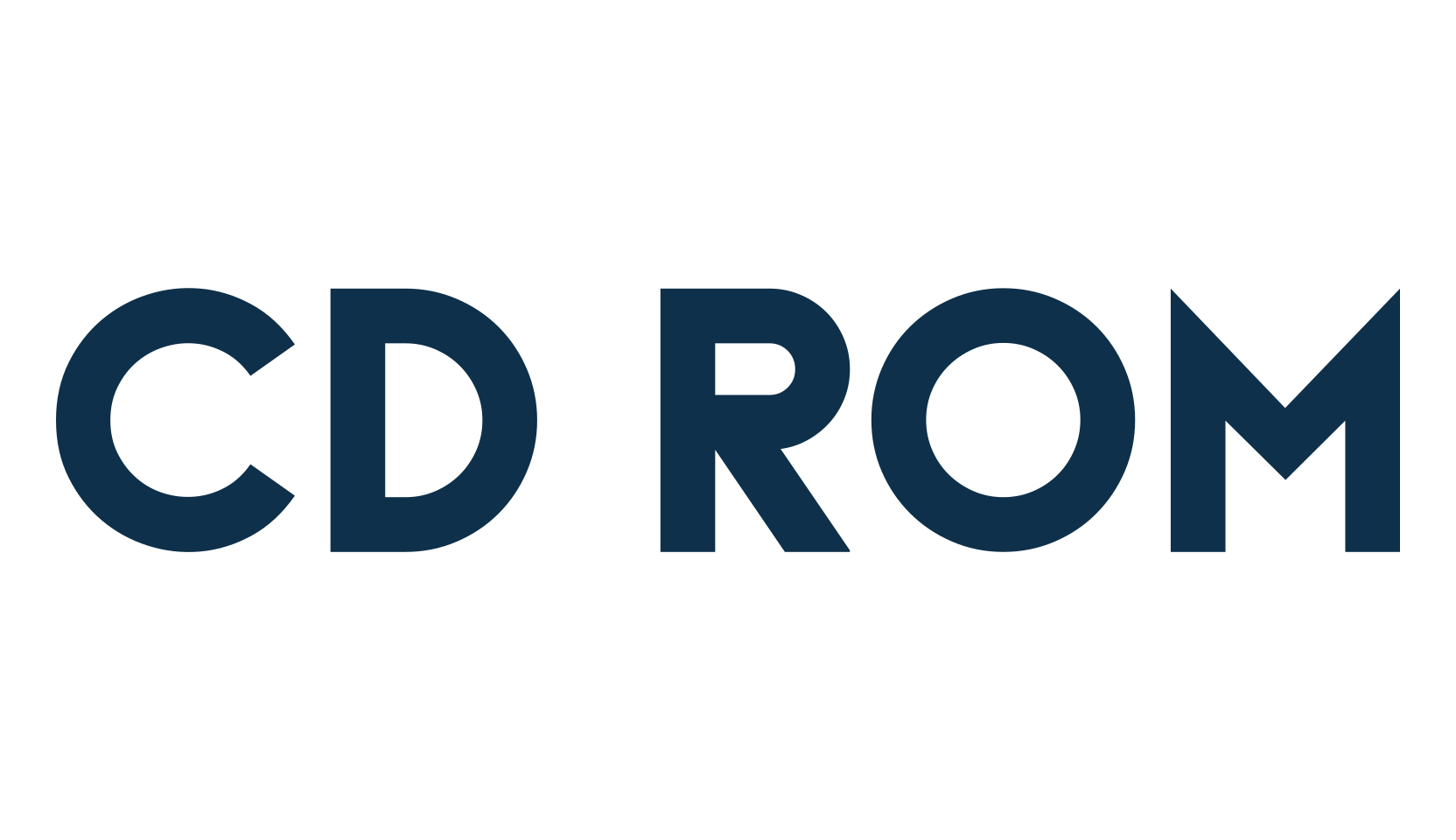 Cd Rom, basic sans serif font preview
