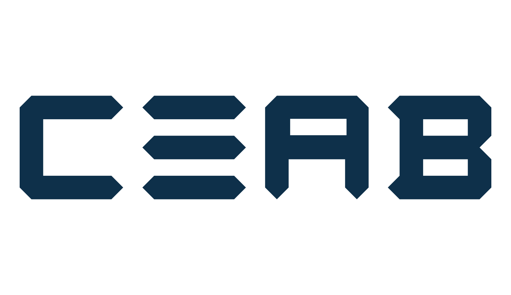 CEAB, fancy various techno sci-fi font preview