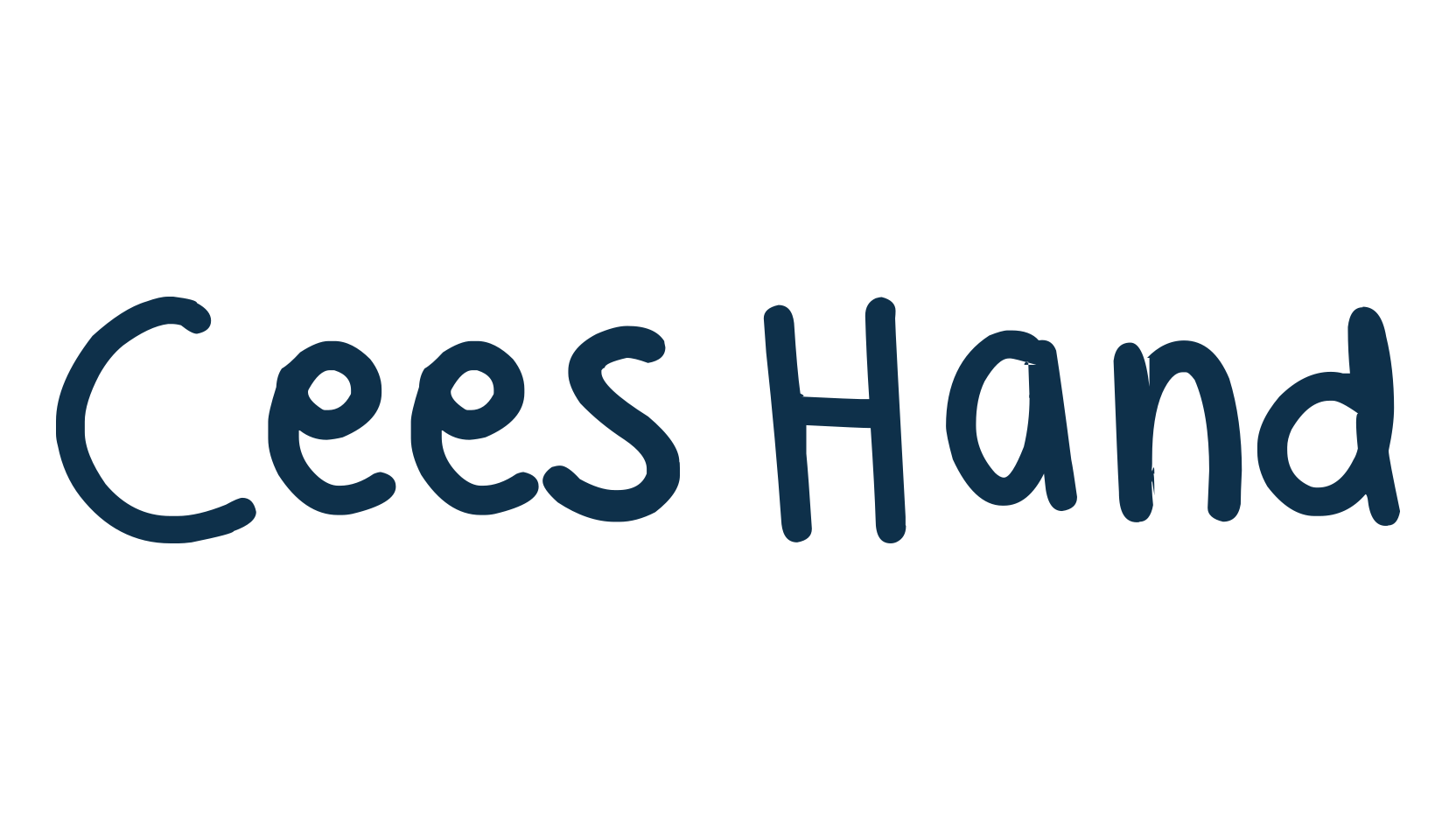 Cees Hand, script handwritten fancy decorative calligraphy font preview