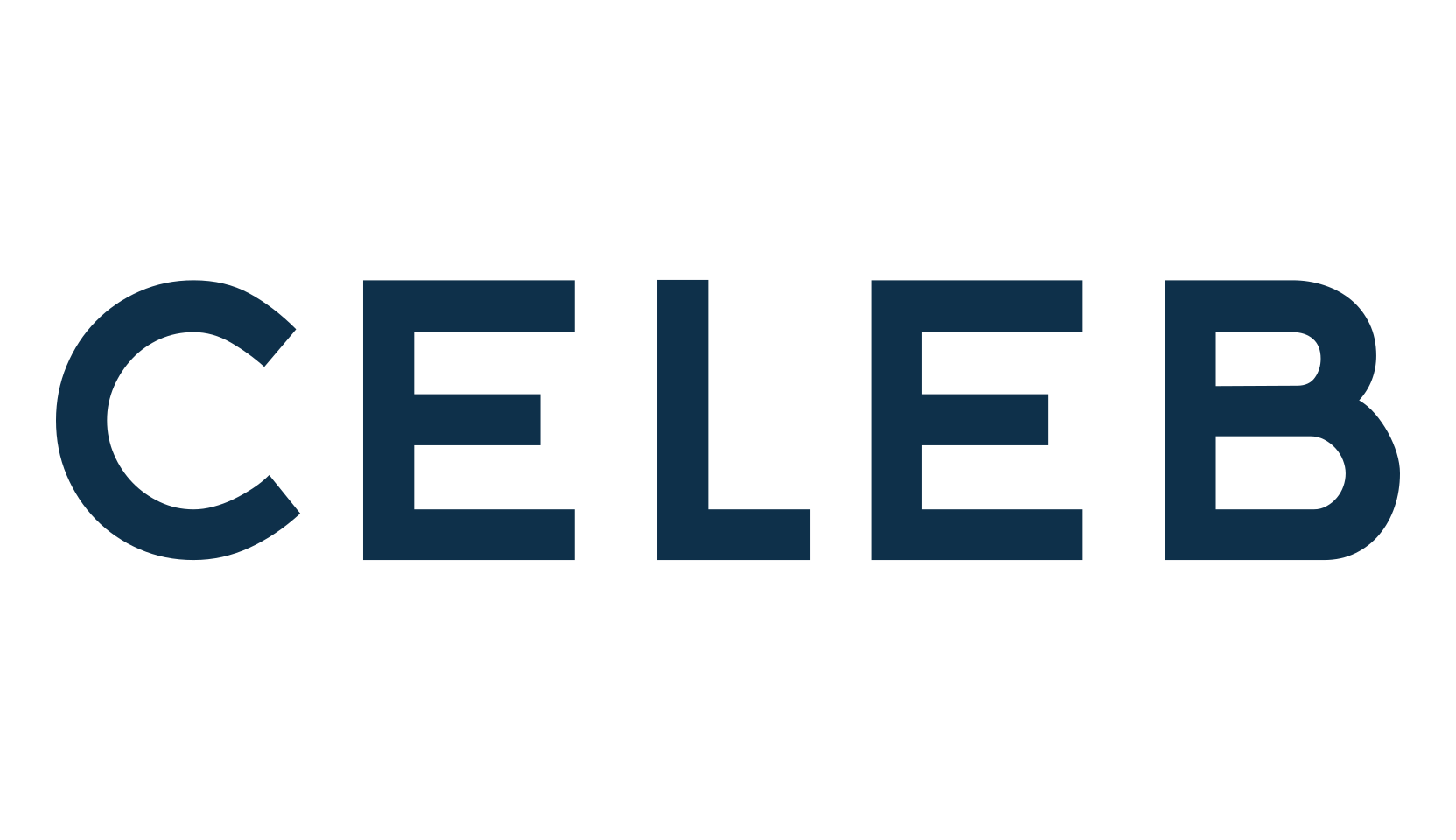 Celeb, basic sans serif font preview