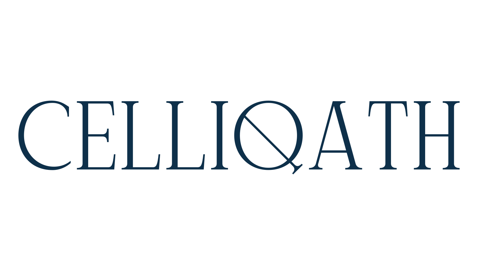 Celliqath, basic serif font preview