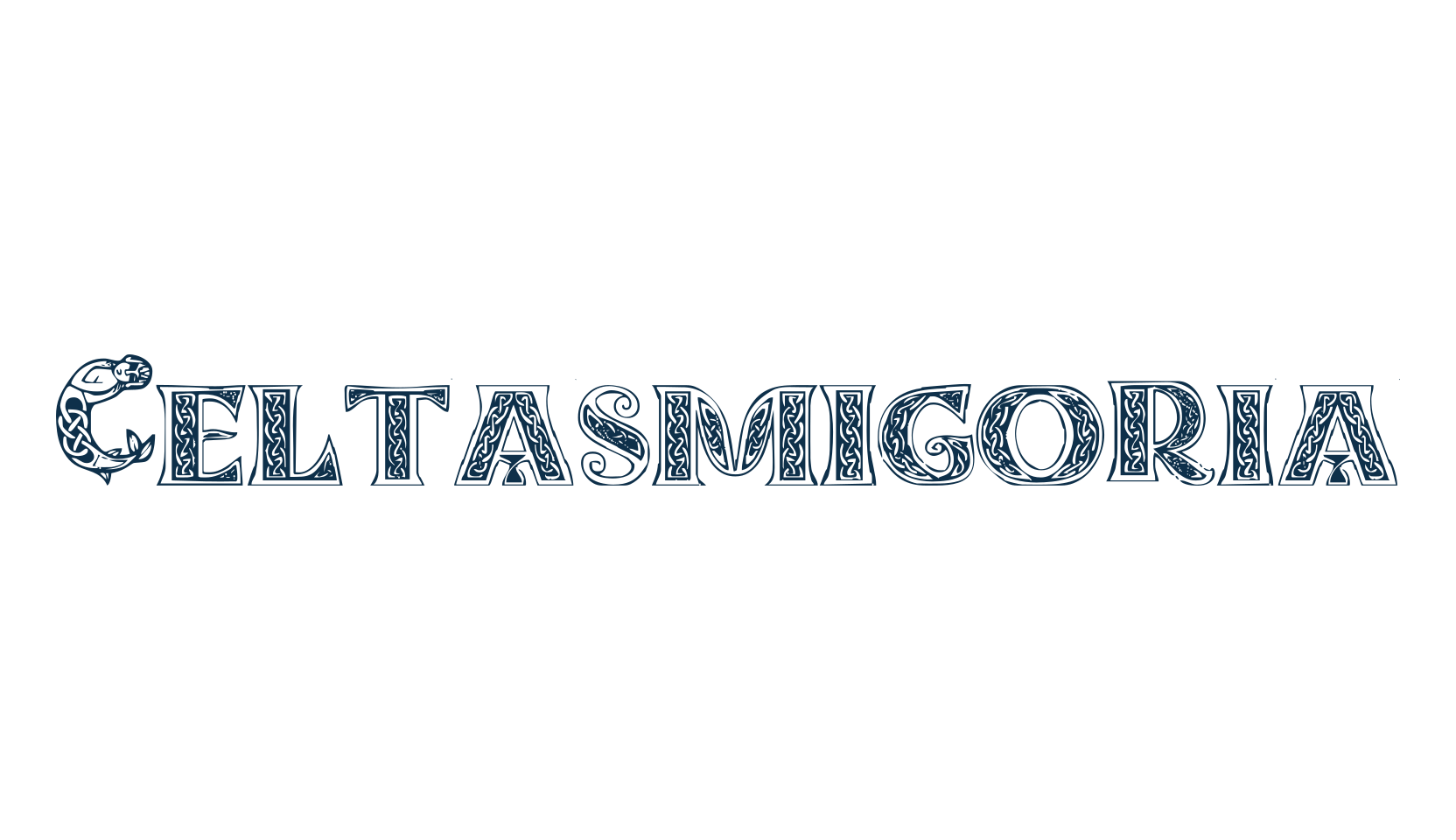 Celtasmigoria, celtic font preview