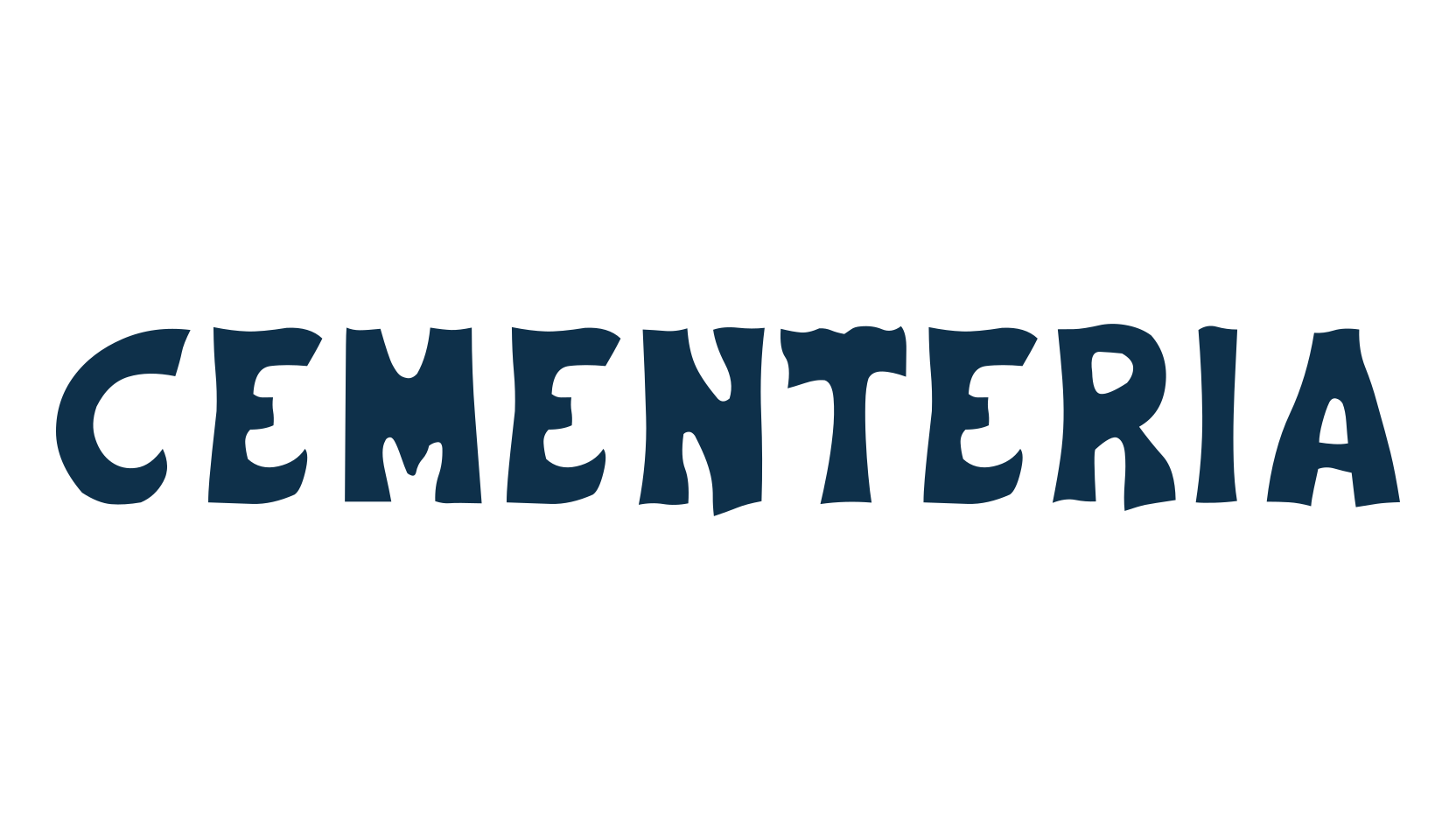 Cementeria, various font preview