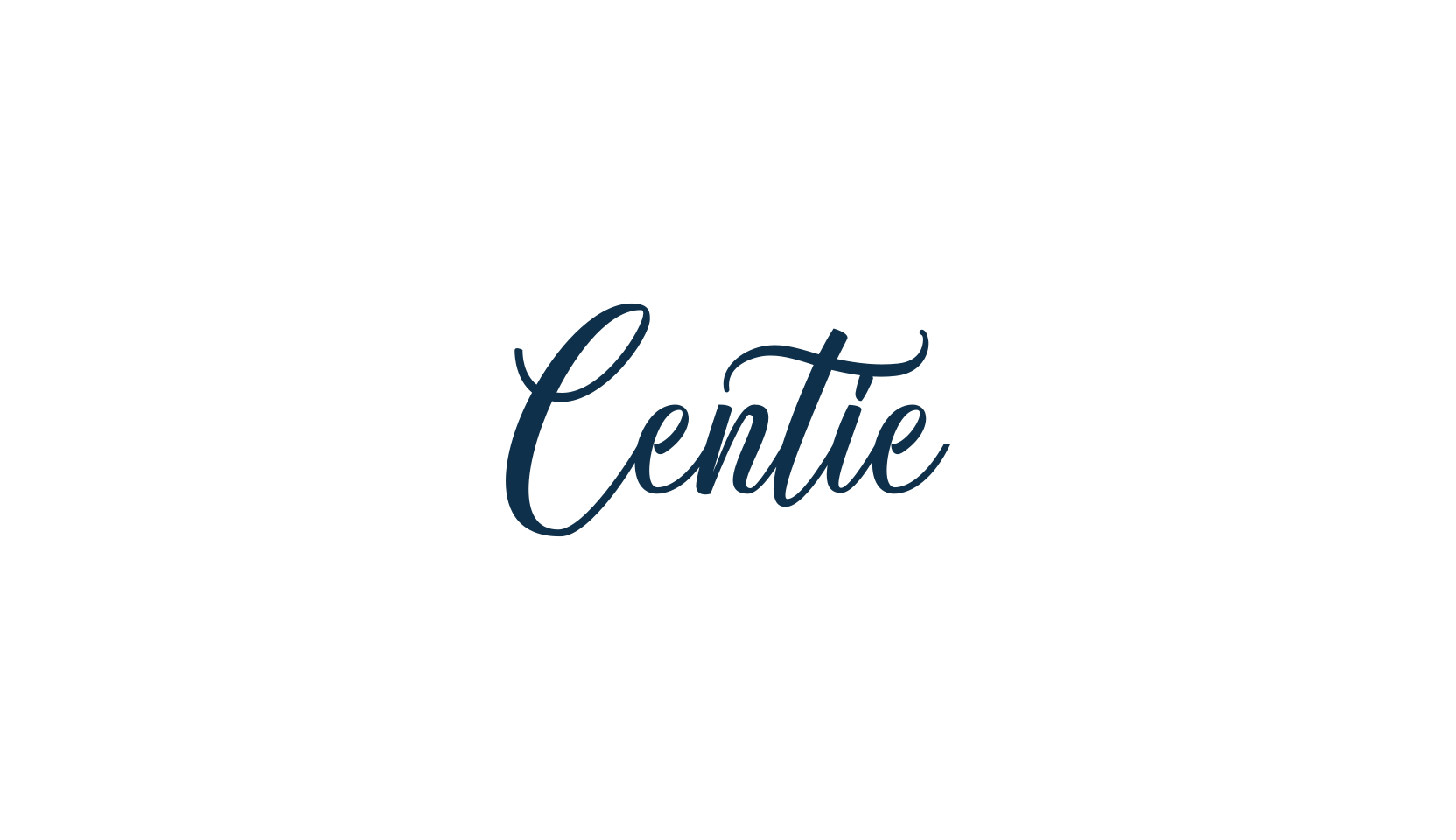 Centie (centie-2), script calligraphy fancy decorative font preview
